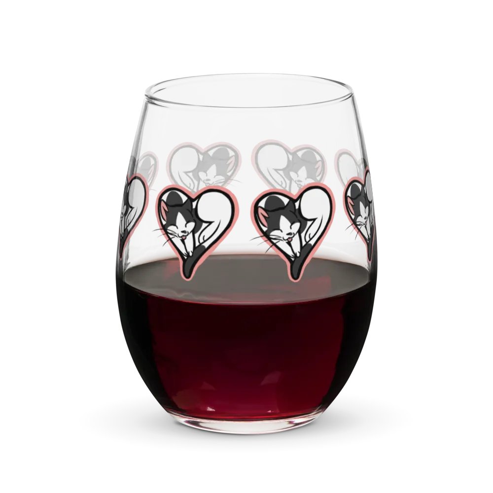 gupasmHeart Stemless Wine Glass product image (8)