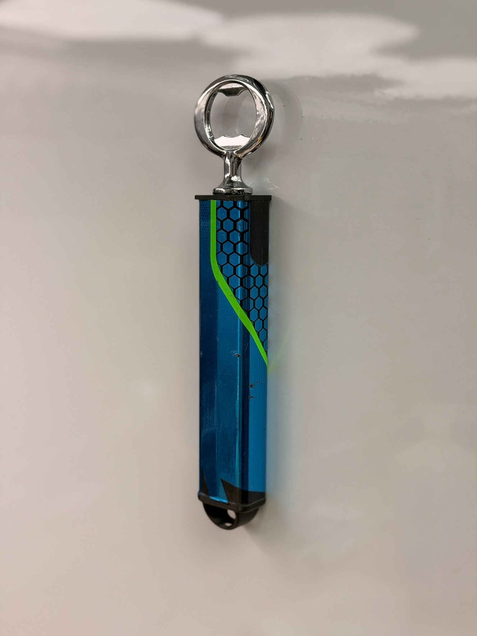 Enforcer Hockey Stick Bottle Opener - The Aqua Nightmare (Broken-In) product image (5)