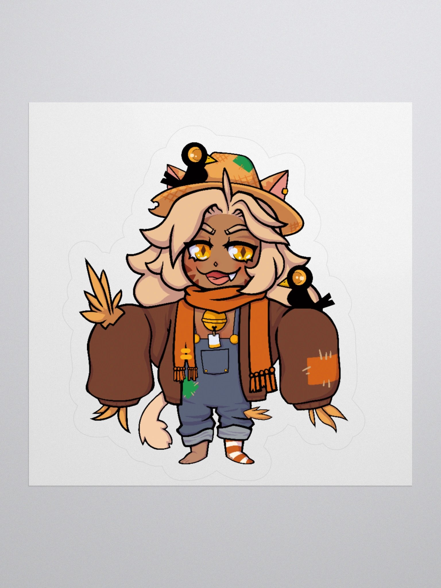 SCAREDY CROW Sticker product image (1)