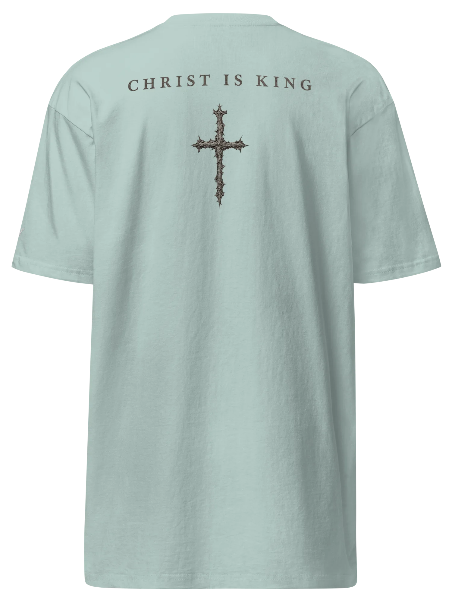 Embroidered Jesus Cotton T-Shirt product image (2)