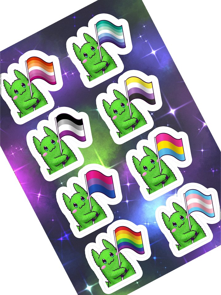 Hneu Pride - Stickersheet product image (1)