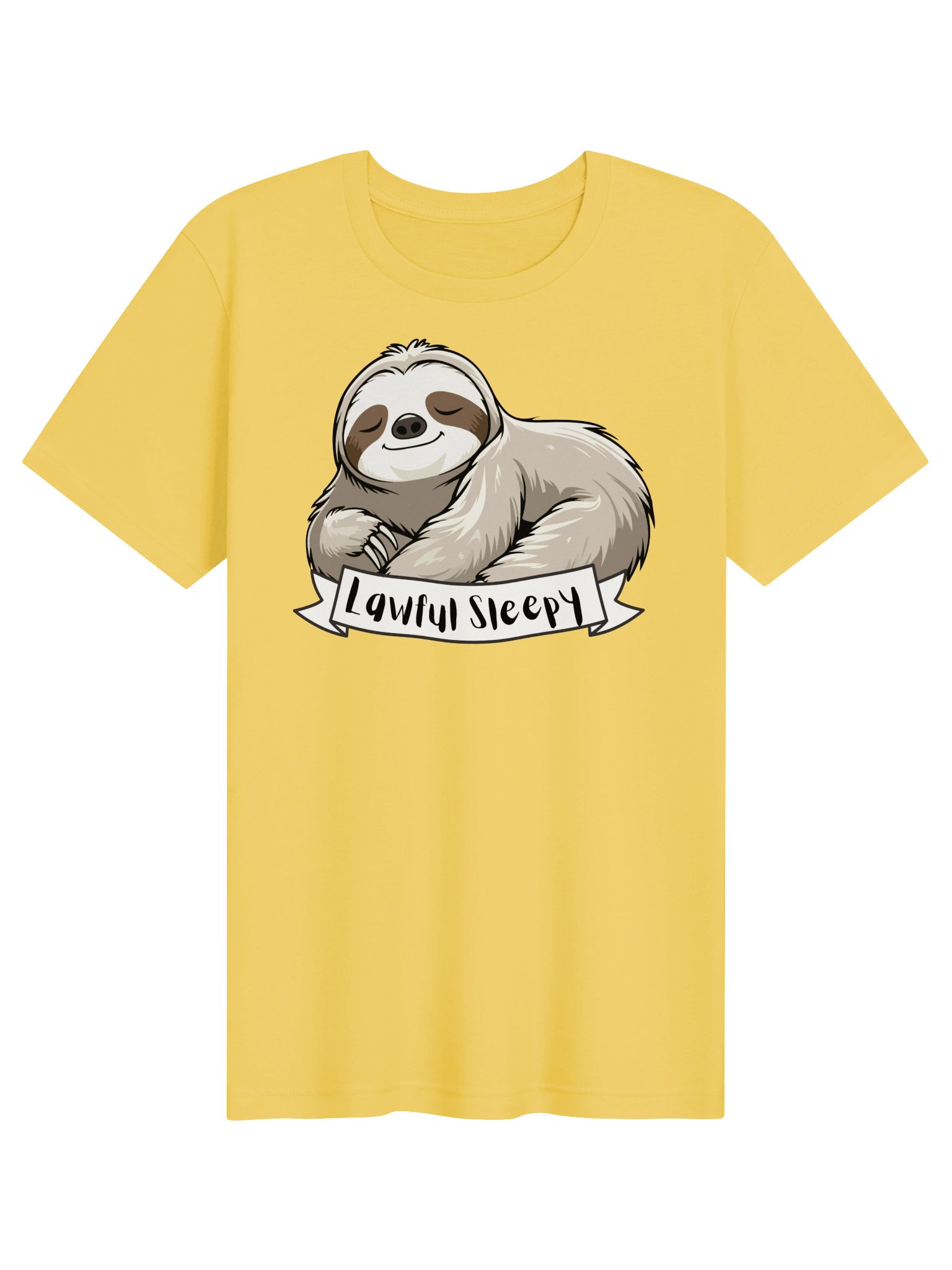Lawful Sleepy Sloth Tee product image (1)