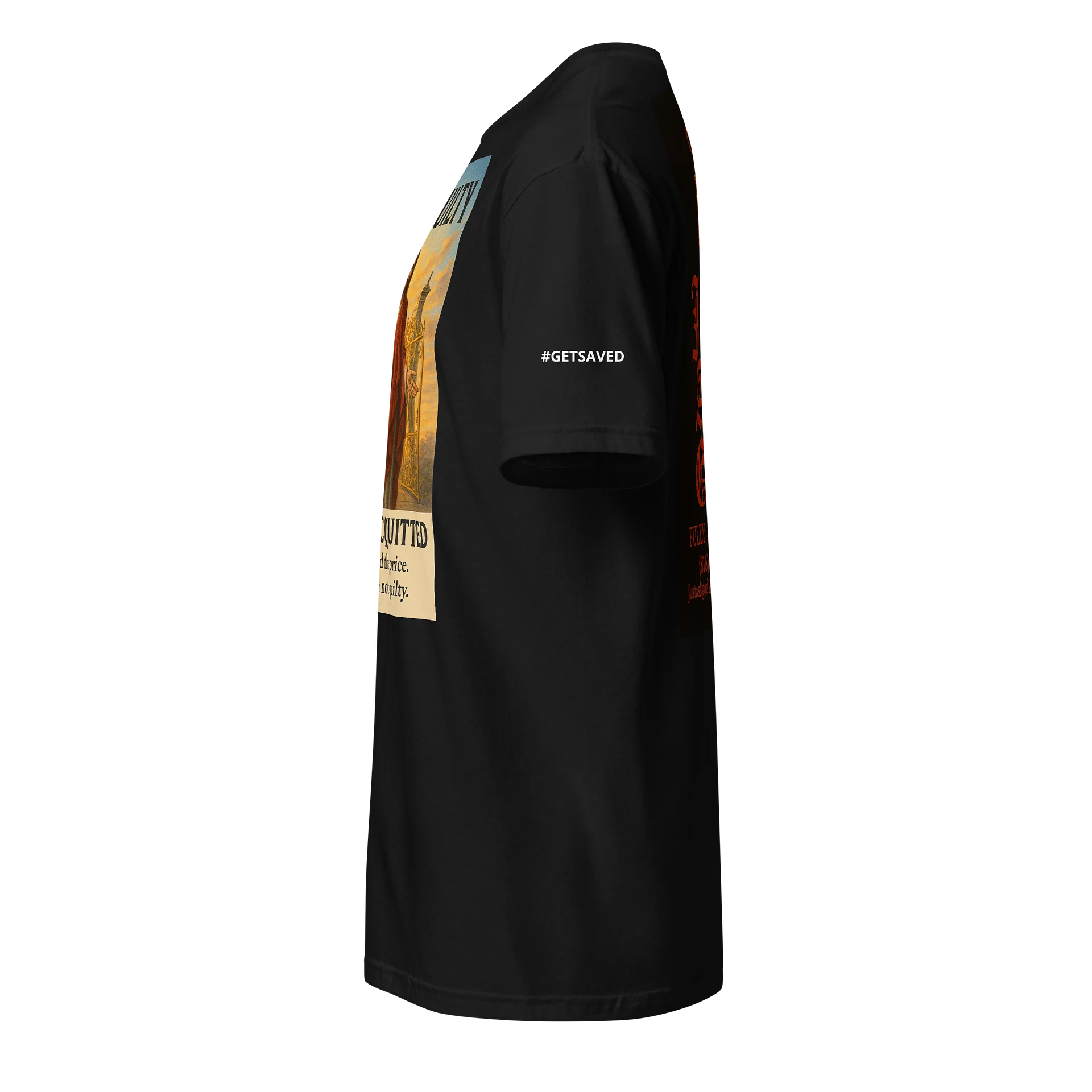 Not Guilty Robed Figure T-Shirt product image (3)
