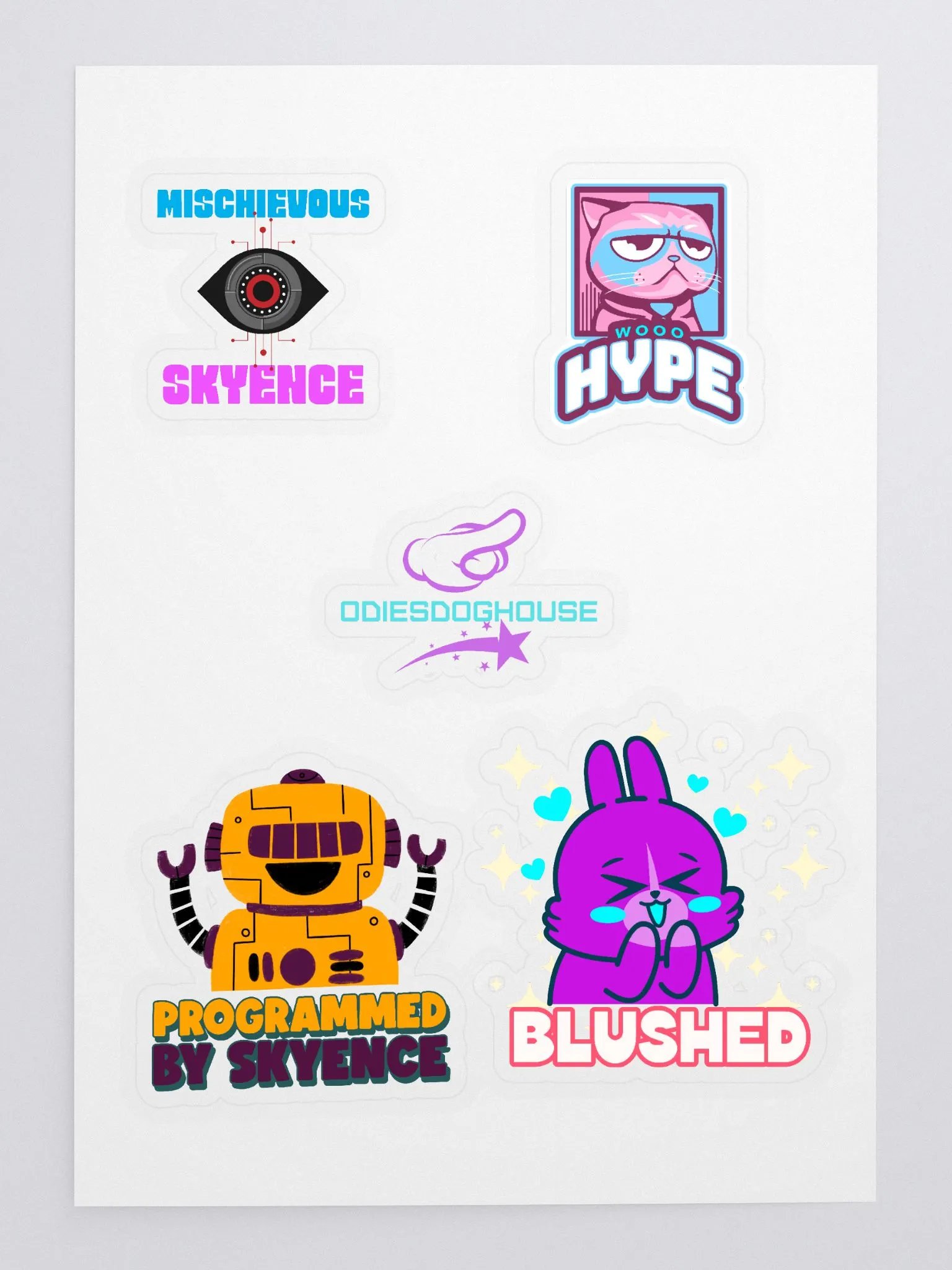 OdiesDoghouse Sticker Sheet #3 product image (3)