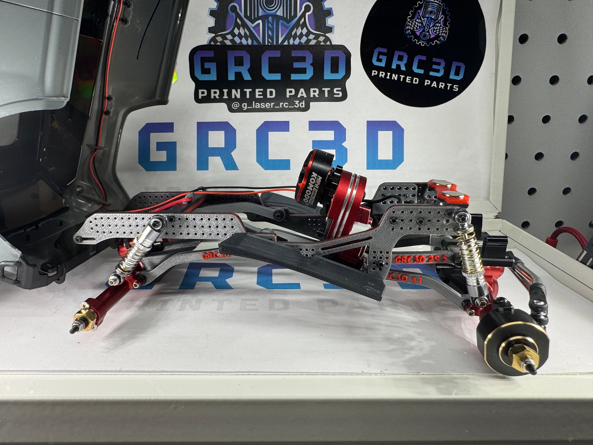 GRC3D LCG (4Runner) Comp Chassis Kit w/ 20deg Skid product image (11)