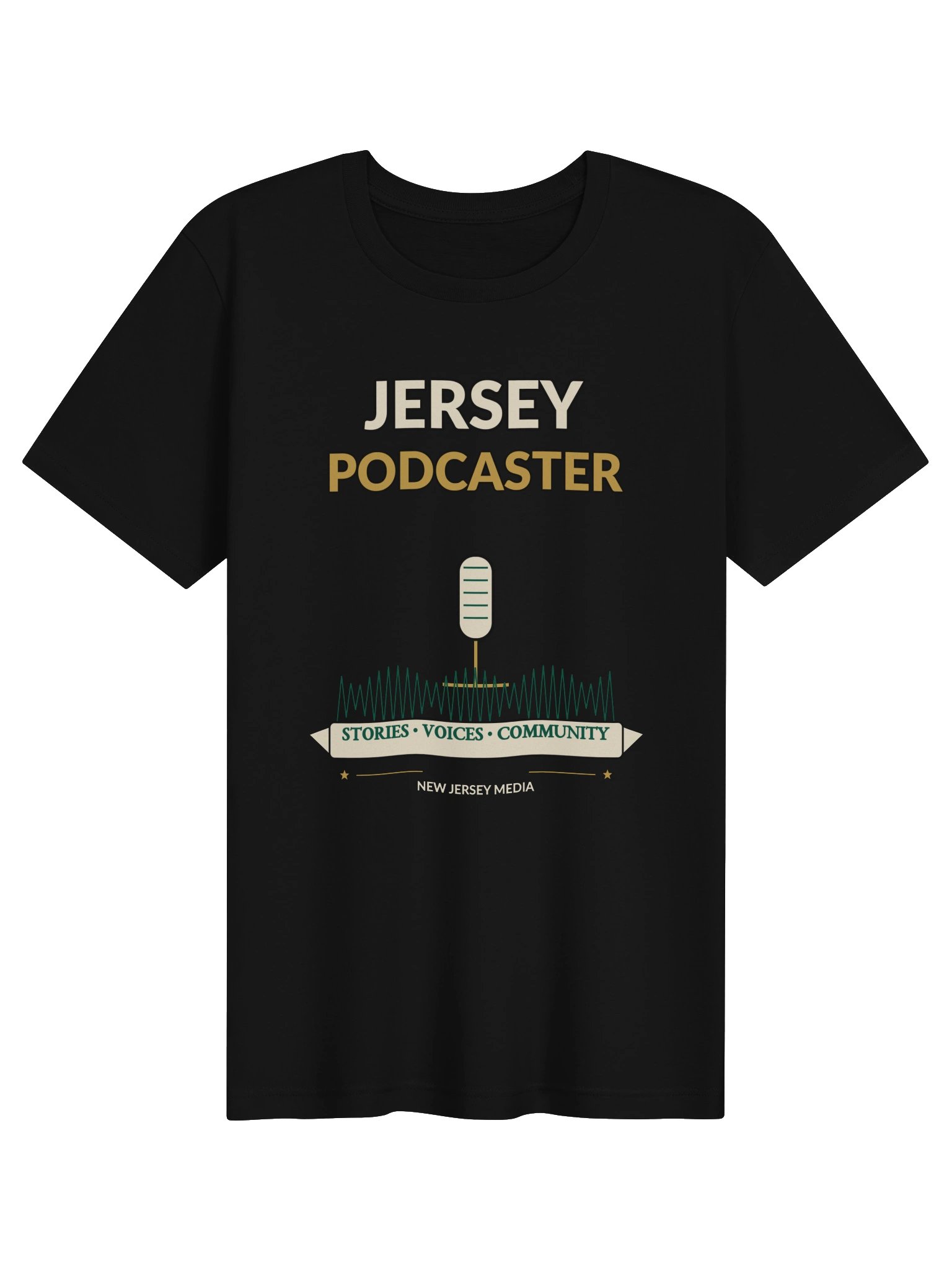 New Jersey Podcaster T-Shirt product image (1)