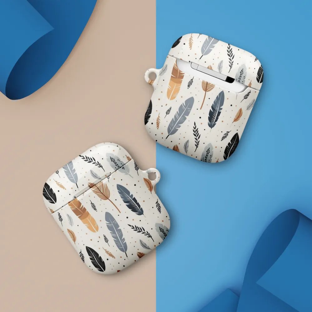 Whispering Feathers All-Over Print AirPods® Case AirPods® Pro Gen 1 and 2 Gen 1 and 2, Gen 3 Cases. product image (10)