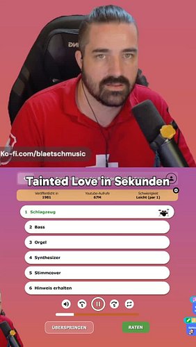Tainted Love in Sekunden erraten #musikquiz #bandle #taintedlove #gaming