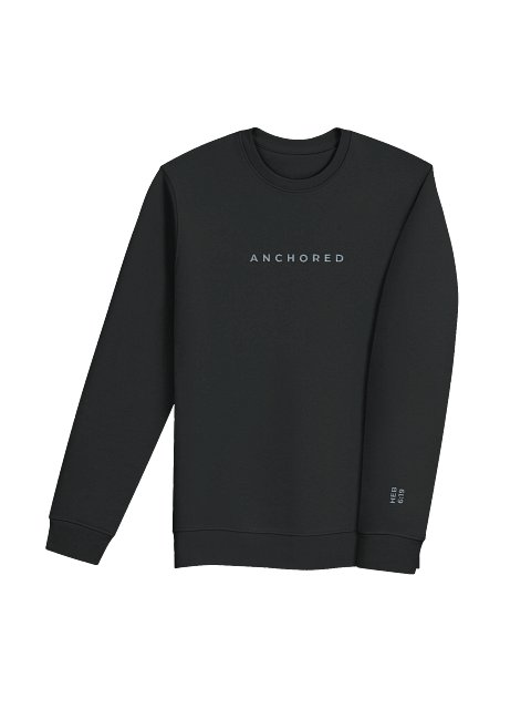 ANCHORED OGANIC UNISEX CREWNECK