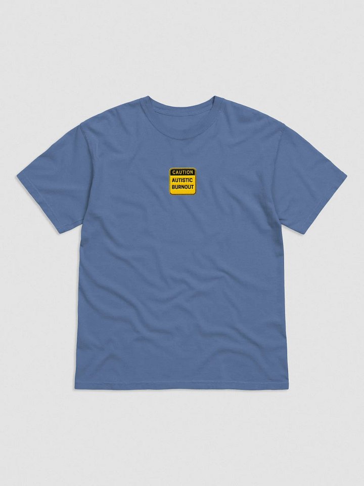 CAUTION: ASD BURNOUT embroidered garment-dyed product image (1)