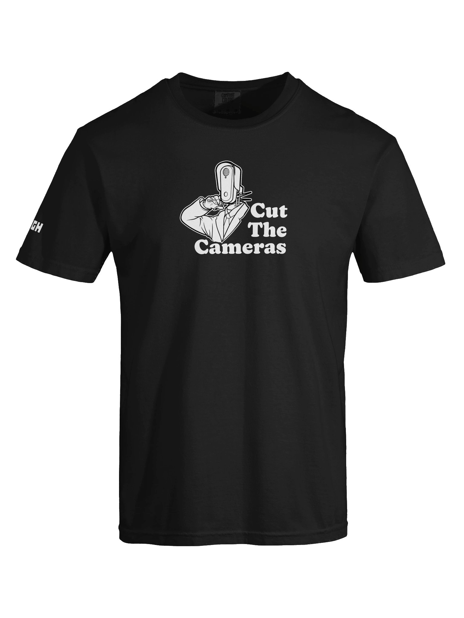 Cut the Cameras Tee (Dark) product image (18)