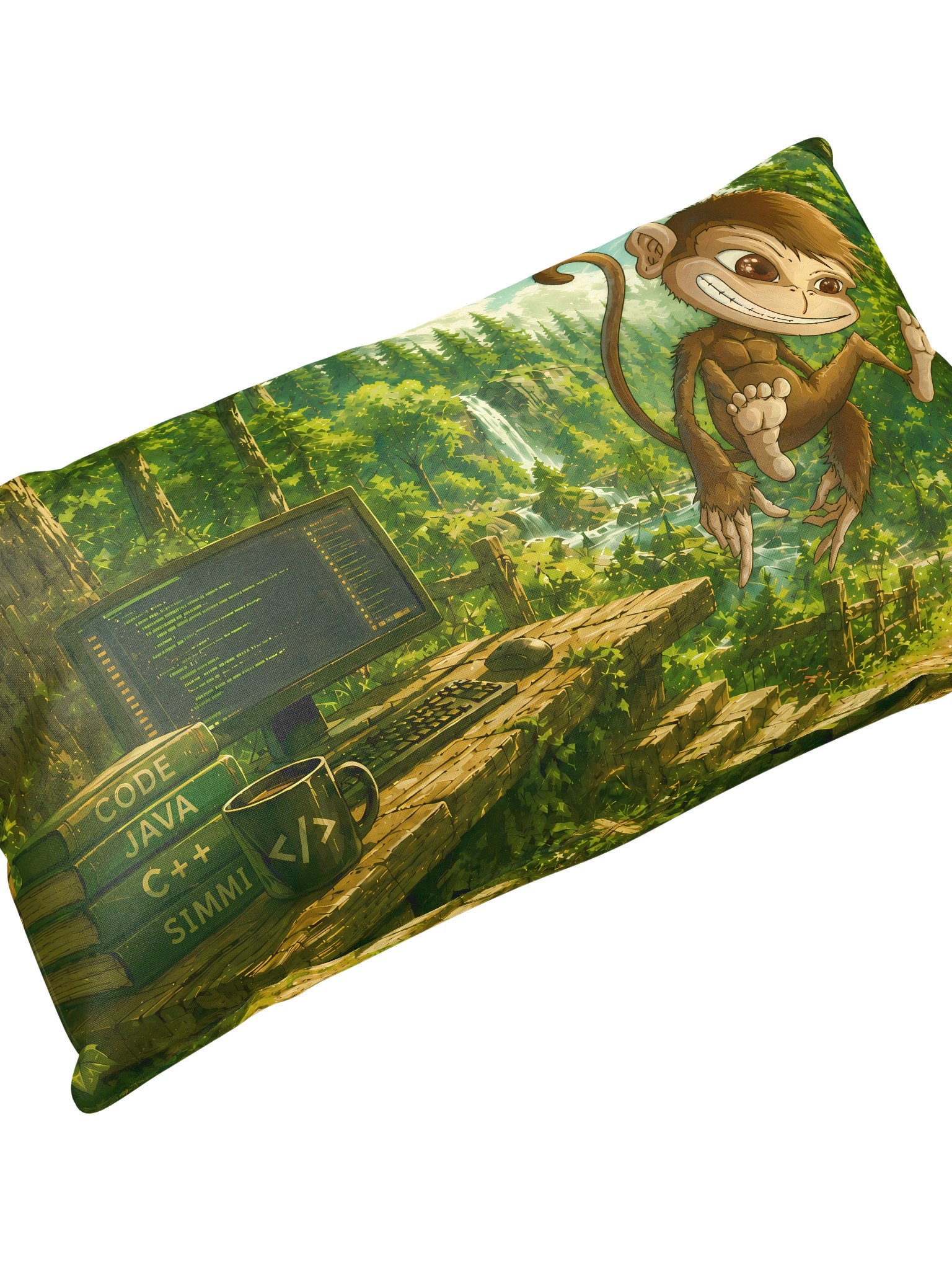 jMonkeyEngine Nature small pillow product image (4)