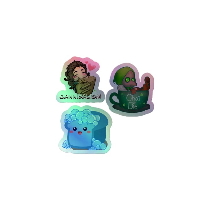 (HOLO) Community Night Stickers product image (1)