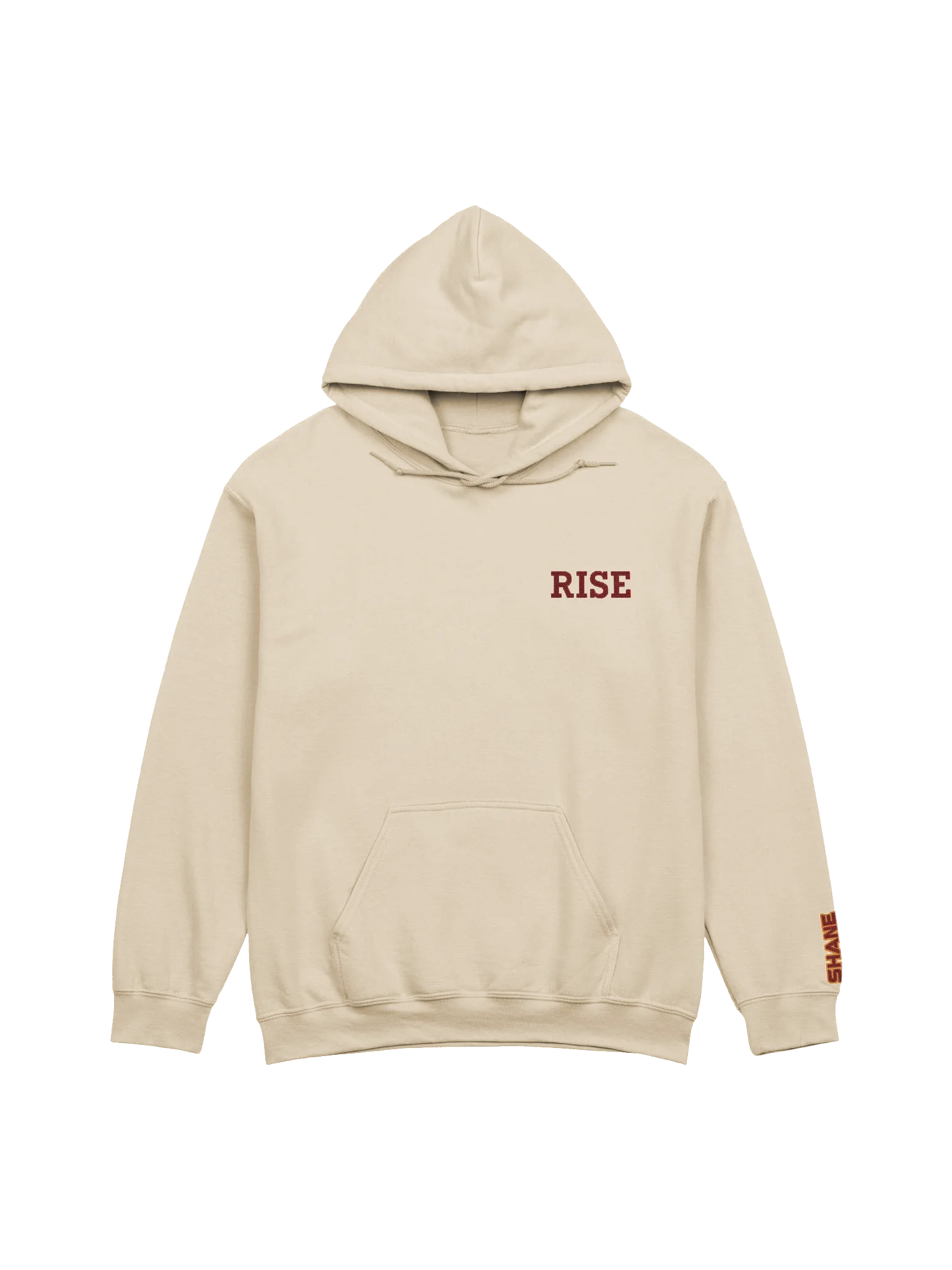 RISE TO THE TOP 'Crimson & Cream' Hoodie product image (1)
