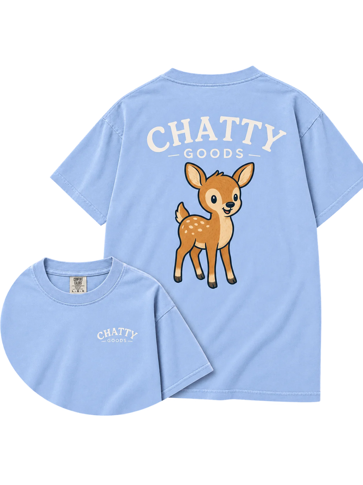 The Deer Tee | Chatty Crew Collection product image (1)