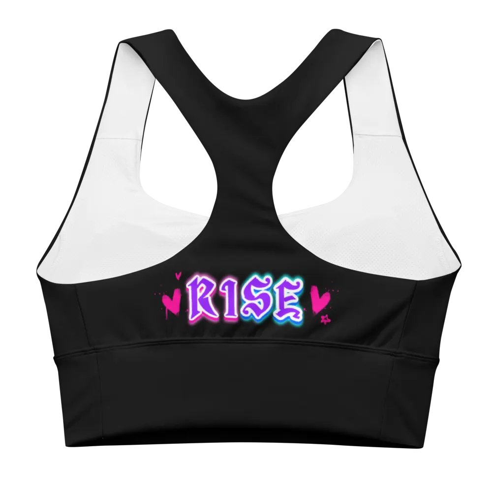 RISE Collection: Subtle Bisexual Pride Phoenix Mild Compression Sports Bra product image (5)