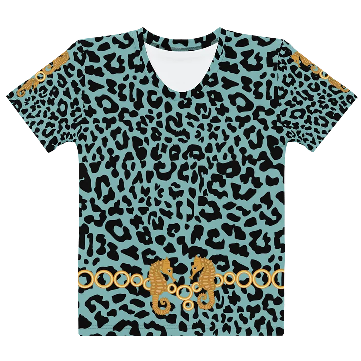 Seahorse Leopard print Women's T shirt product image (1)