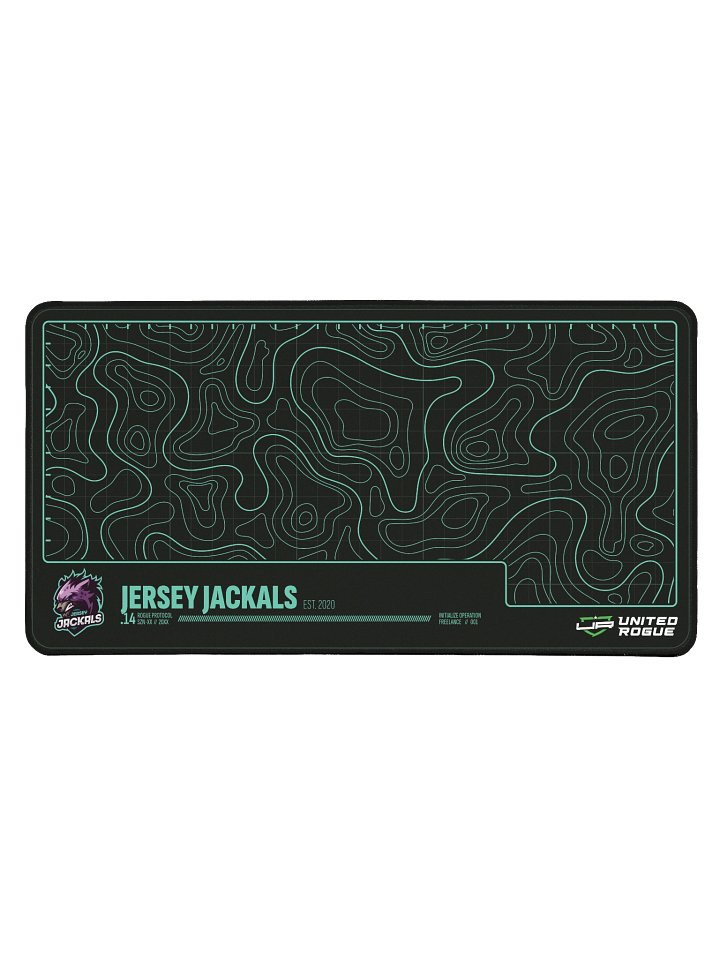 Jersey Jackals Map Desk Mat product image (1)