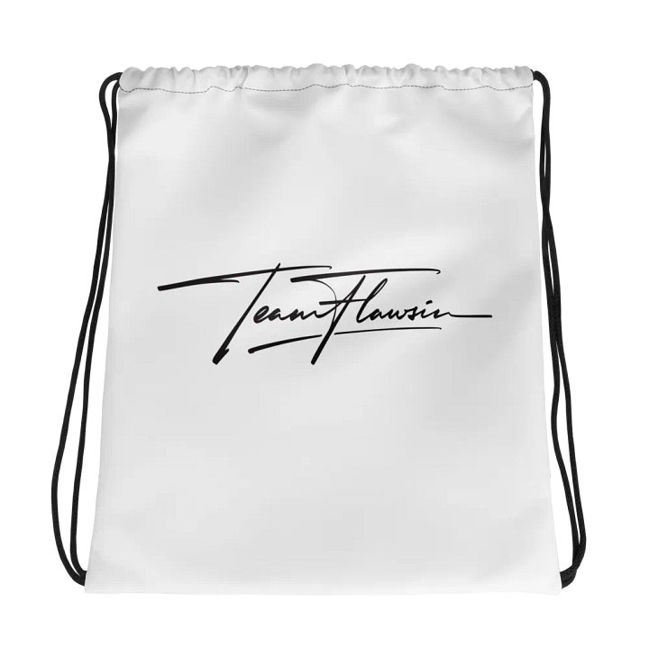 Team Flawsin All-Over Print Drawstring Bag product image (1)