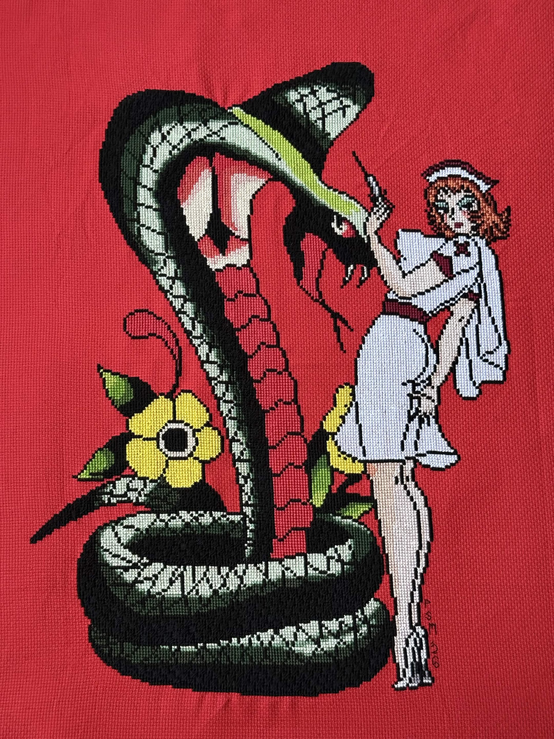 Ed Hardy Venom Nurse Pin Up product image (1)
