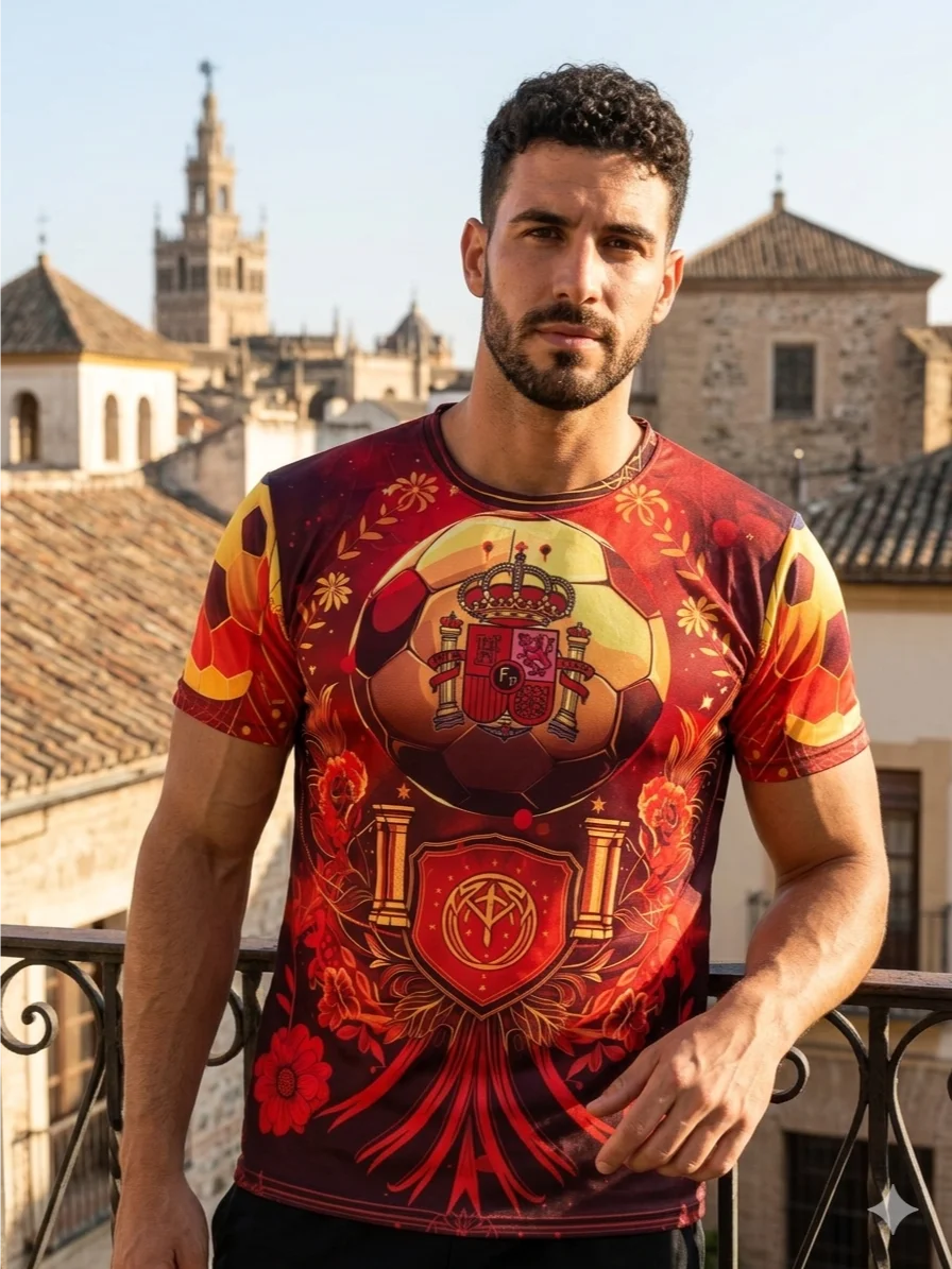 Spain Mens Fantasy Football Shirt product image (1)
