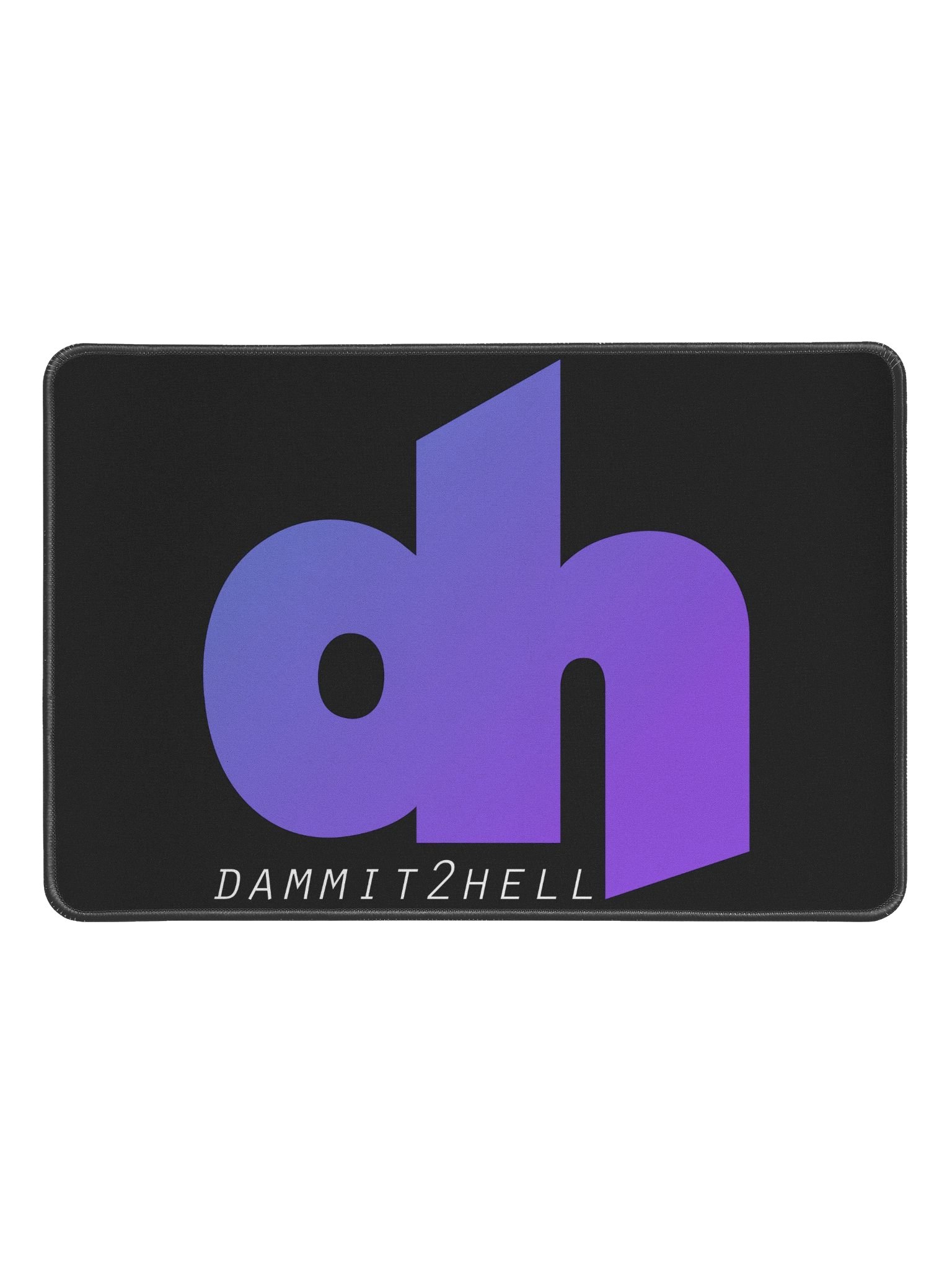 d2h Logo Desk Mat 12" x 18" product image (1)