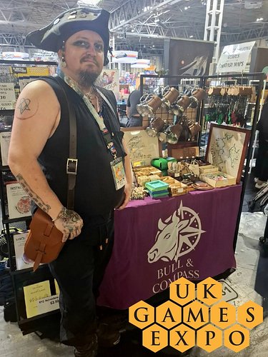 We are a-go! Day 1 of UK Games Expo!

Find us at stand 3A-831.

@ukgamesexpo #ukgamesexpo #ukge2026 #leatherwork #leathergear...
