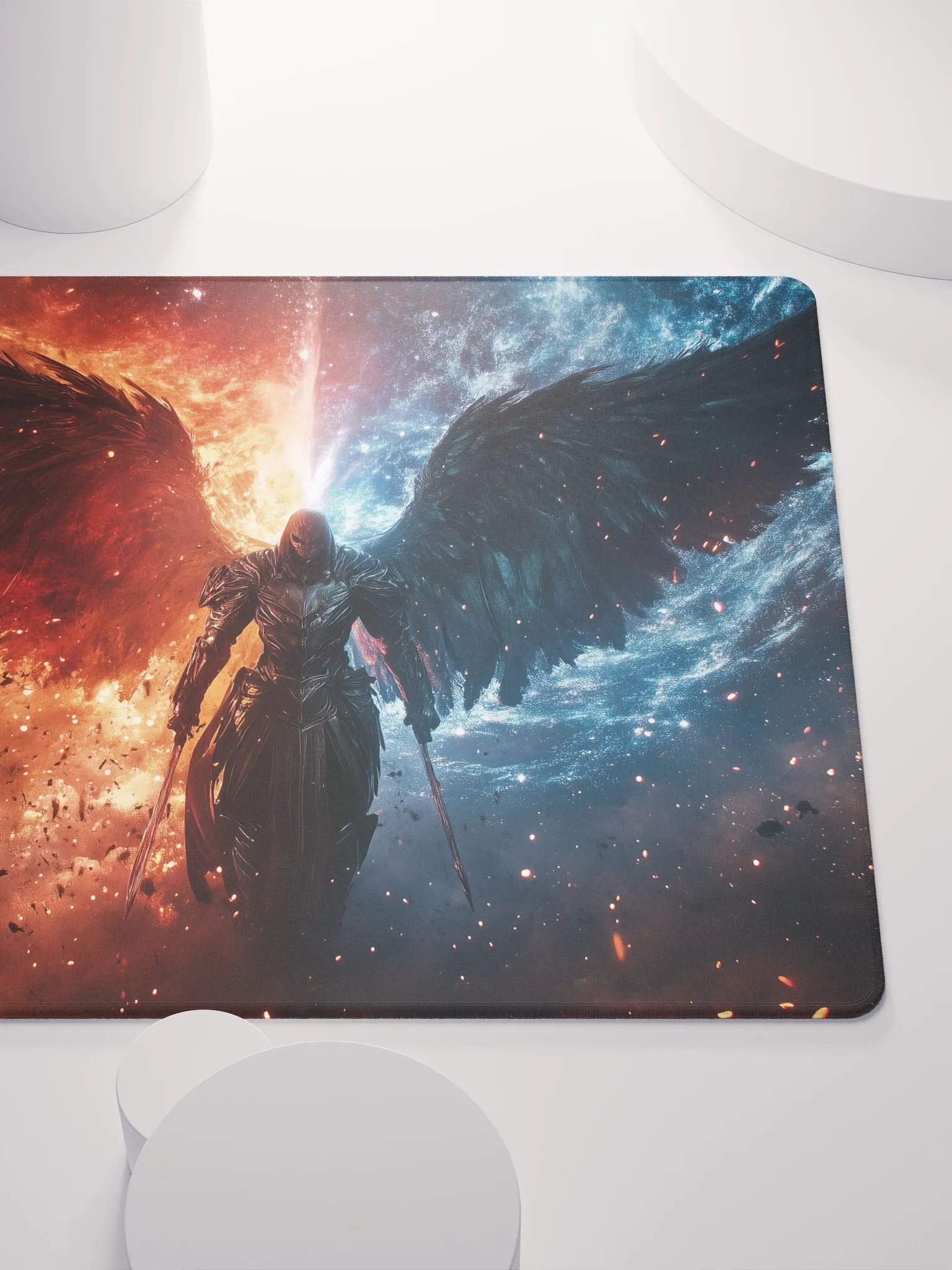 Fire and Frost Gaming Mousepad product image (5)