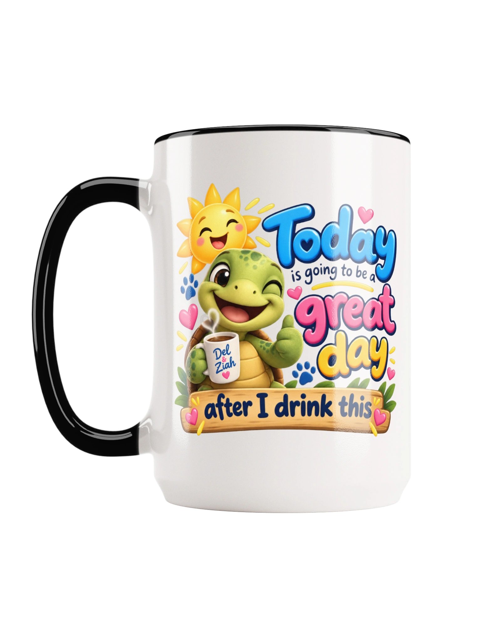 Del & Ziah “Great Day After This” Coffee Mug product image (1)