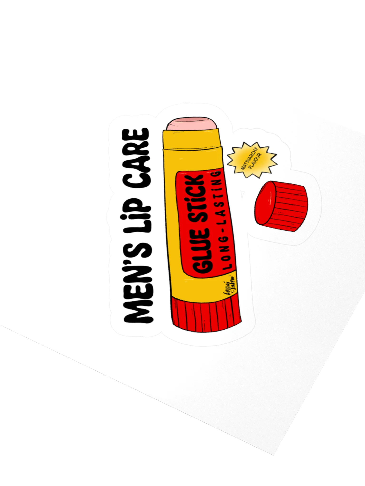 Men's Lip Care // Sticker product image (4)