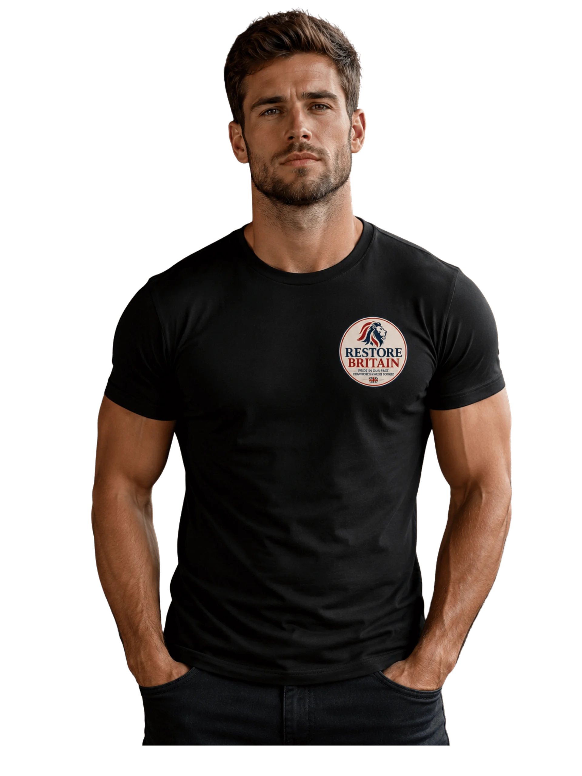 Restore Britain Lion Logo T-Shirt product image (1)