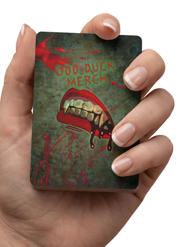 Odd Duck Merch Fangs Playing Cards product image (3)