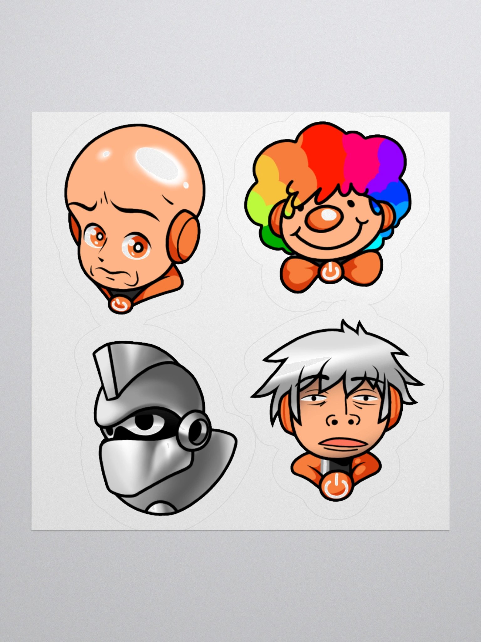 Power Guy Emote Sticker Set product image (2)