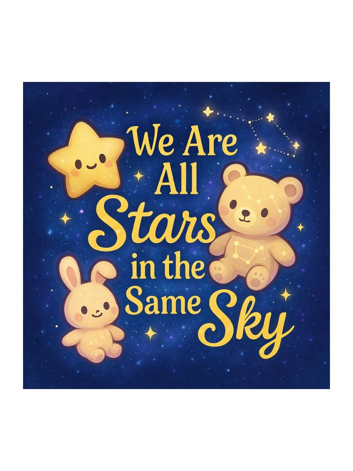 We Are All Stars Kiss Cut Stickers product image (2)