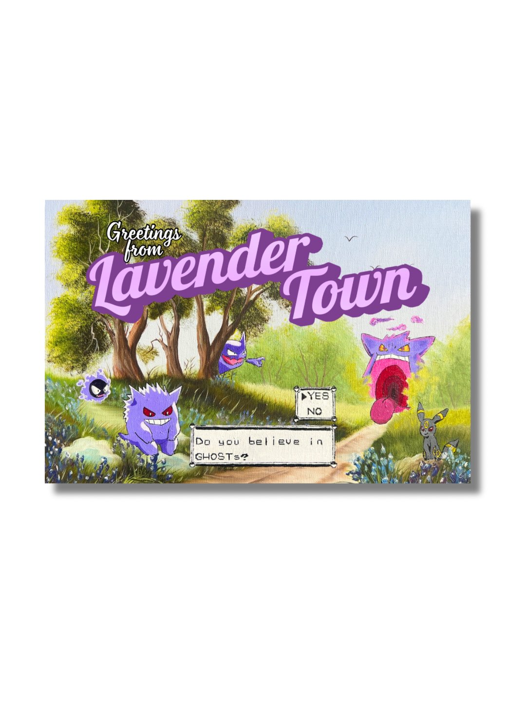 “Lavender Town Day Trip” Postcard product image (1)