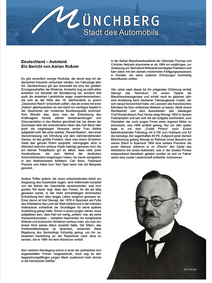 Münchberg - Stadt des Automobils product image (1)