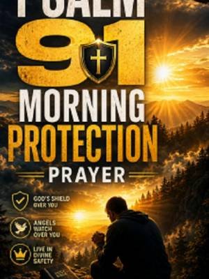 Declare Psalm 91 This Morning & Walk Into the Day Protected #Psalm91 #MorningPrayer #morningprayers #ProtectionPrayer #Yahusha #FaithTok #PrayerWarrior #DivineProtection #BibleVerses #ChristianTikTok #Spirituality #MorningDeclarations #MostHigh #dailyprayer #dailyprayers This is your morning armor. Speak this Psalm 91 prayer out loud and declare divine protection over your life in Yahusha's Name. Save this for every morning. Your faith is your shield.