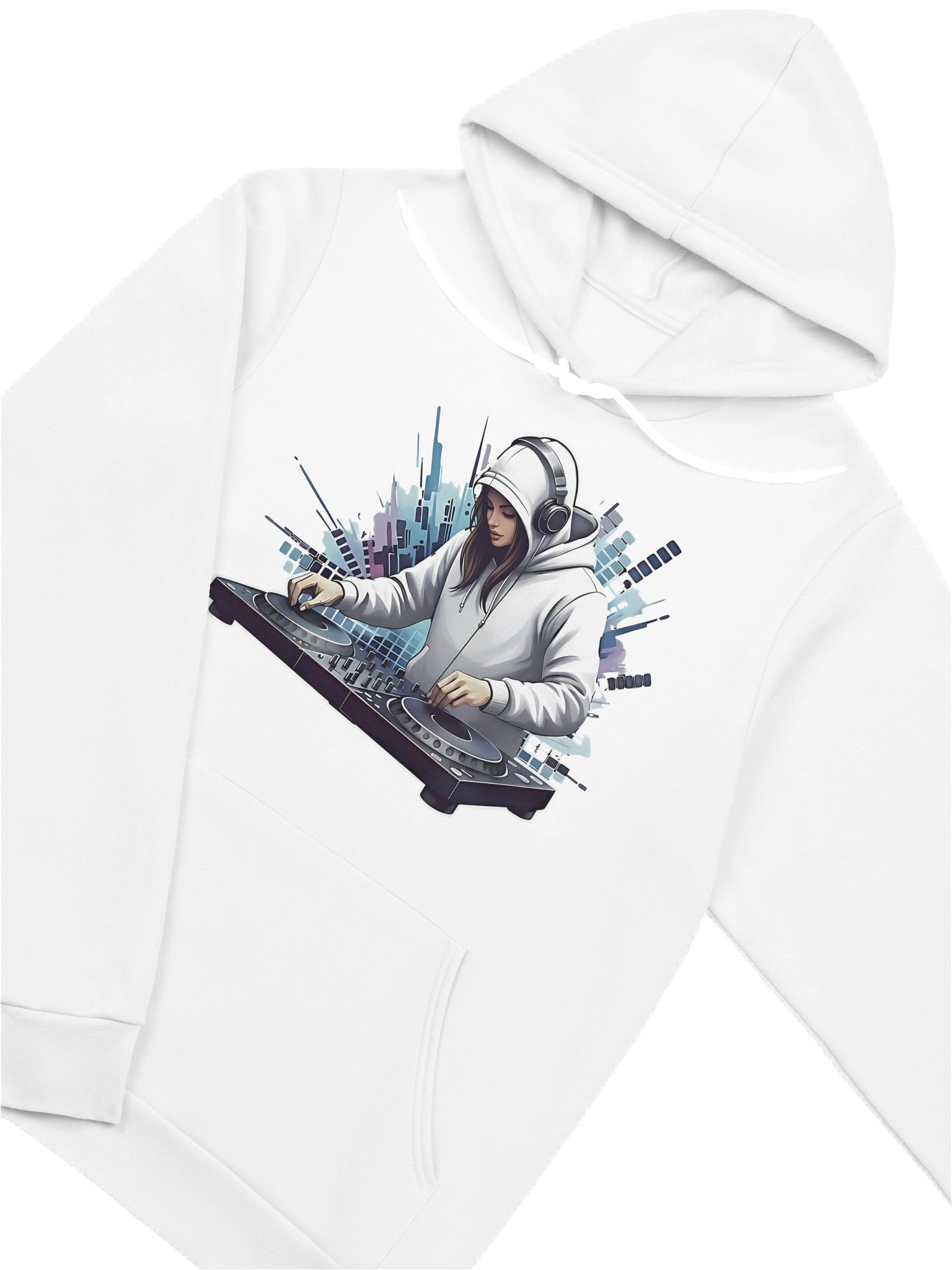Female DJ Hoodie product image (8)