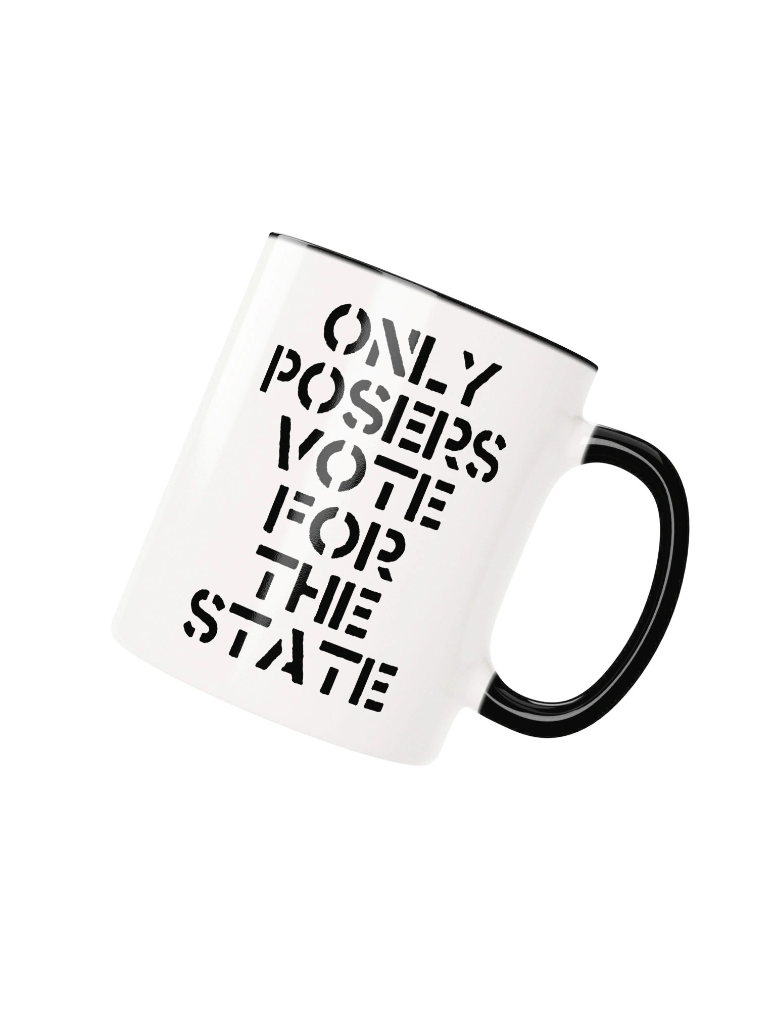 ONLY POSERS VOTE FOR THE STATE W/ INSIGNIA product image (2)