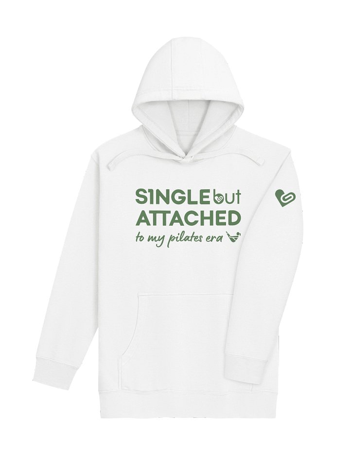 Single But Attached to My Pilates Era | Unisex Premium Pullover Hoodie product image (2)