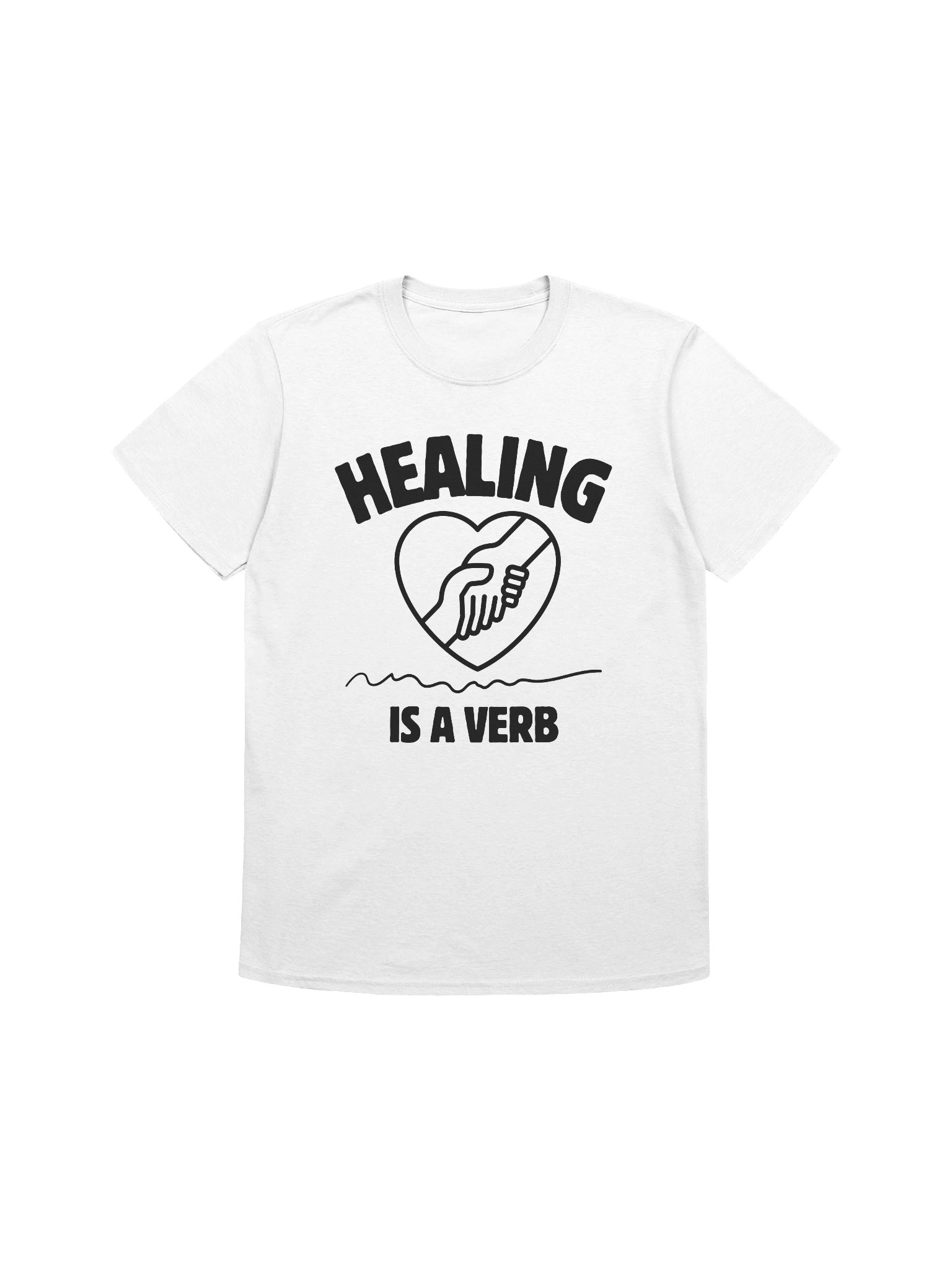 Healing Is A Verb T-shirt product image (1)
