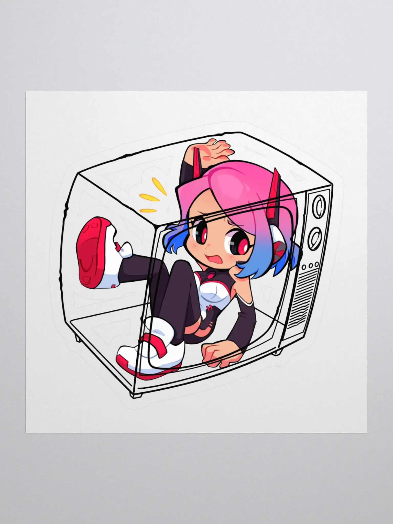 Xeraphine TV Sticker (Holographic) product image (2)