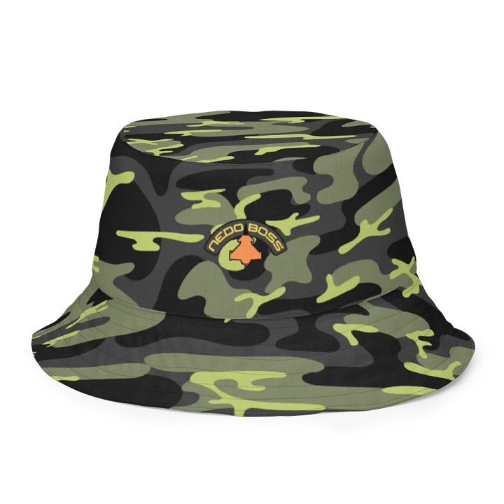 Reversible Camo Wave Bucket Nedo Boss Hat product image (2)