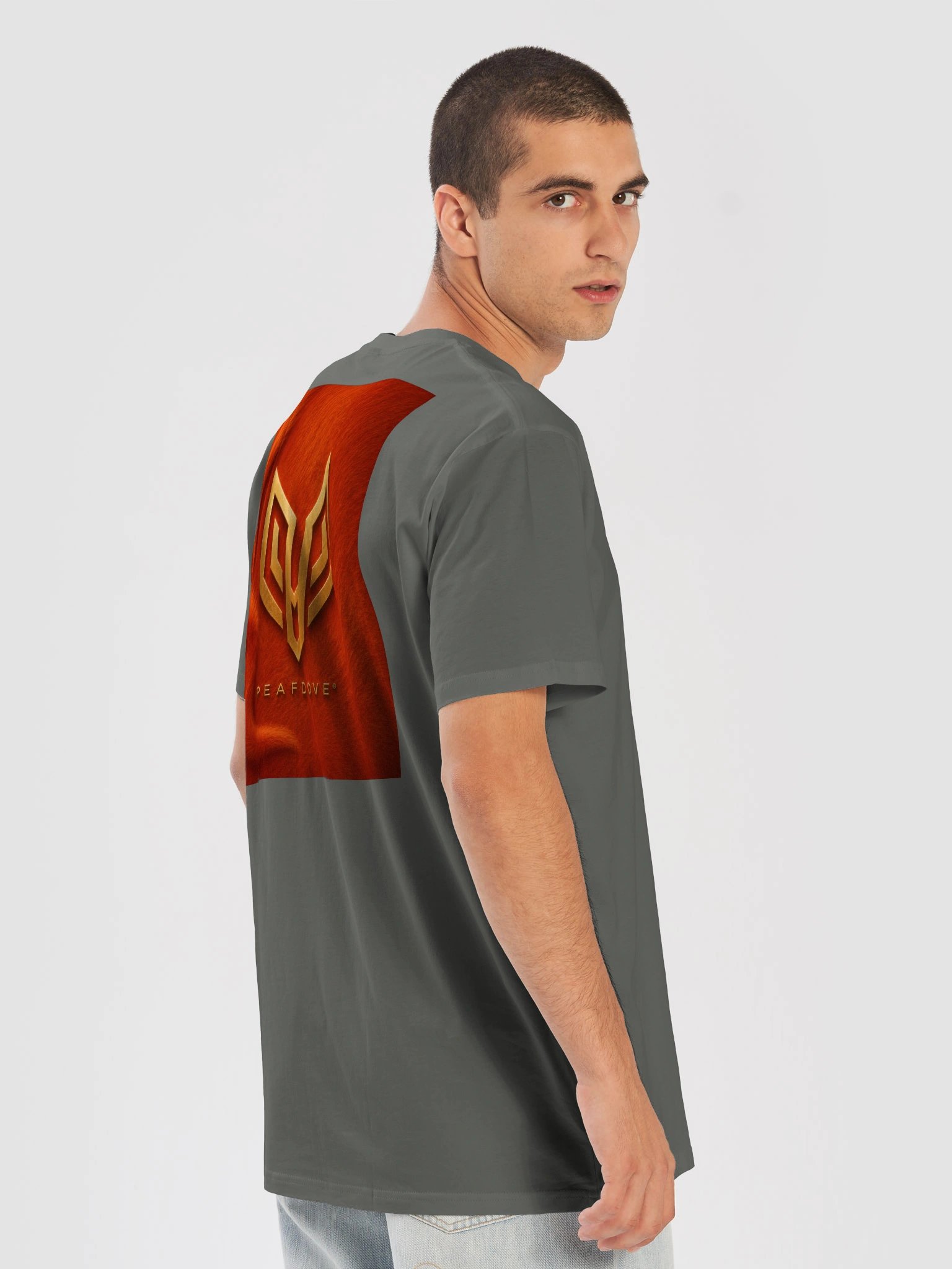 PEAFDOVE® TAIL — Grey Ember Signature Shirt product image (8)
