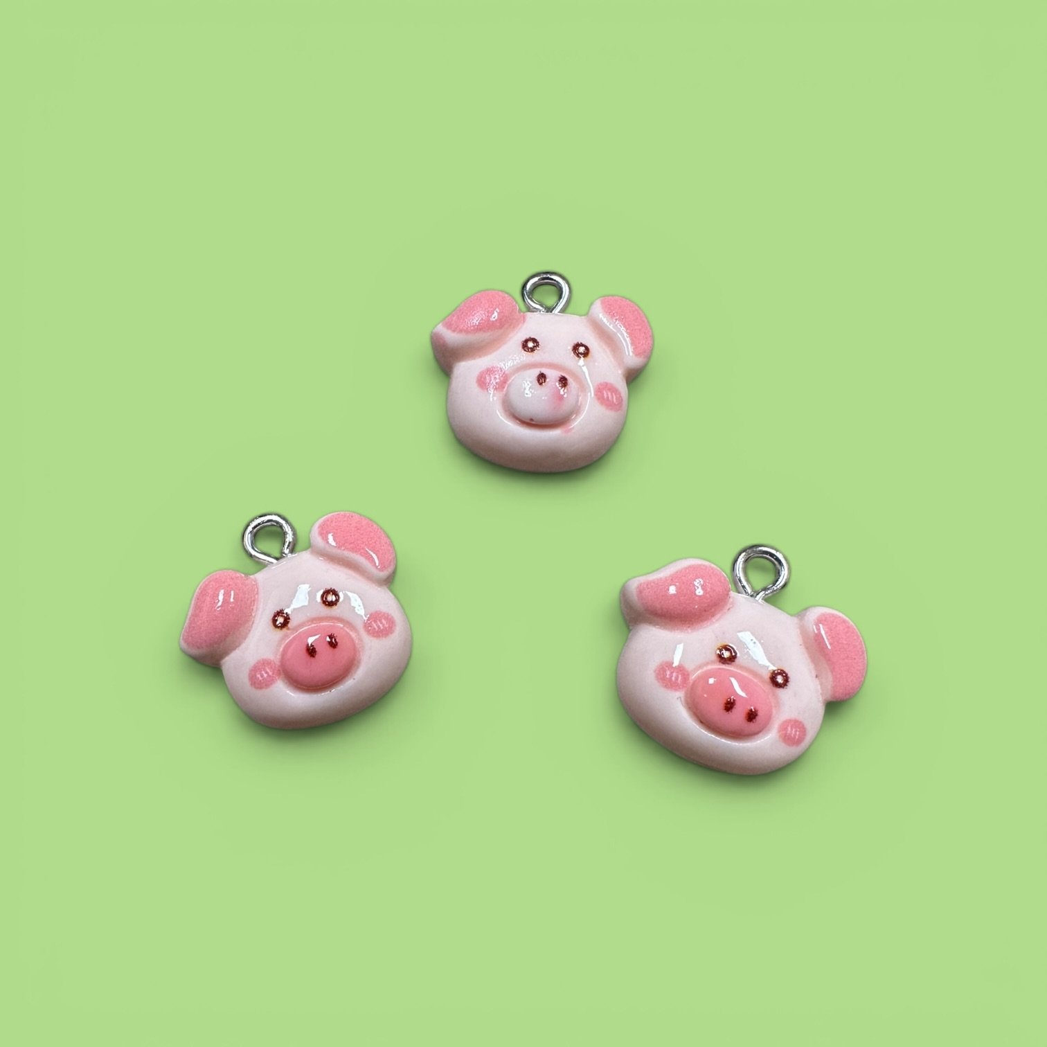 Piggy Heads Whinny Winners Braid and Bridle Charms for Horses | Little Shop of Ponies product image (1)