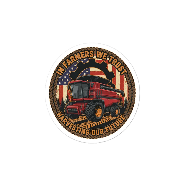 Harvester Patriot Vinyl Decals product image (2)