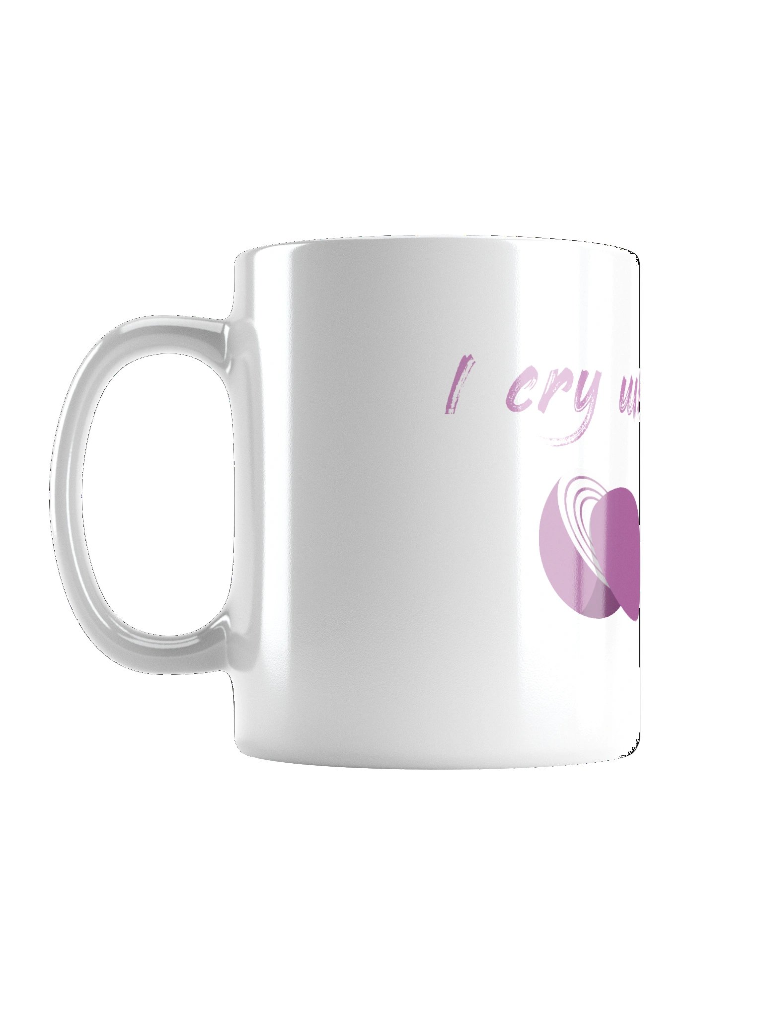 I cry when cutting onions | White Mug product image (2)