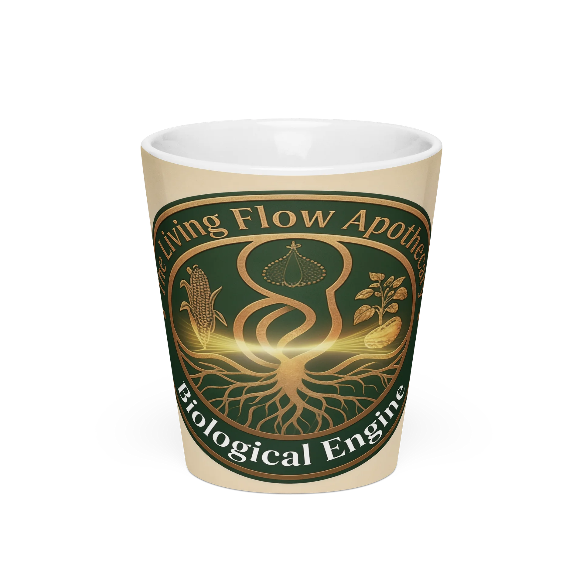 The Living Flow Apothecary Latte Mug product image (3)