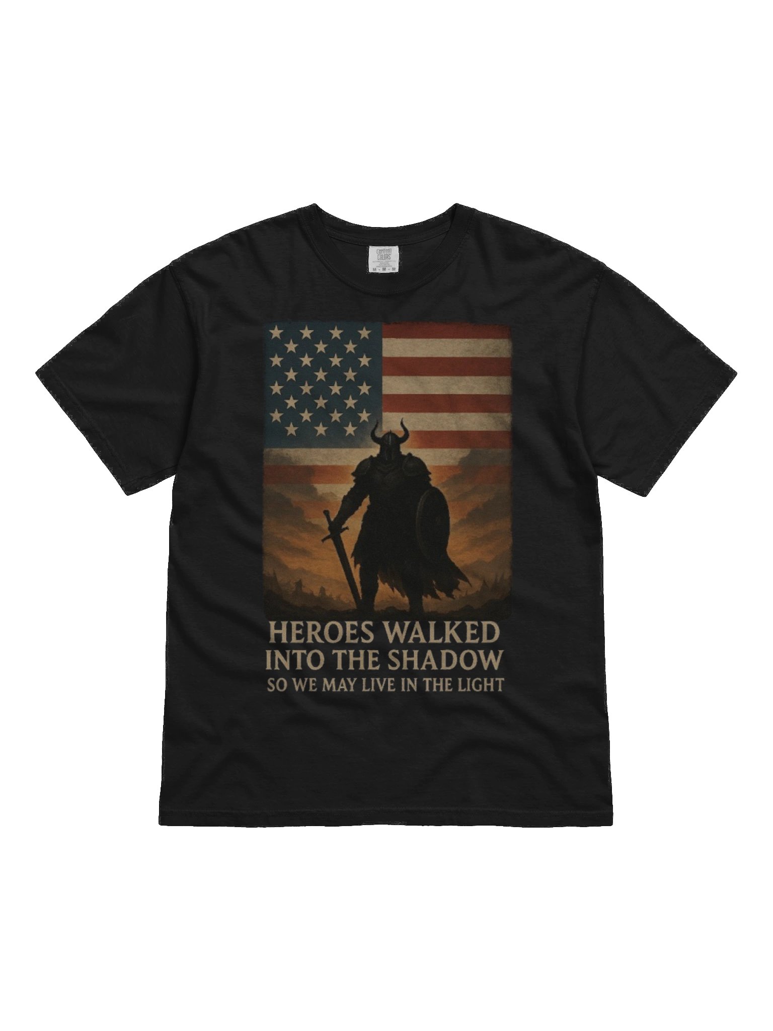 Heroes Walked into the Shadow Tee product image (4)