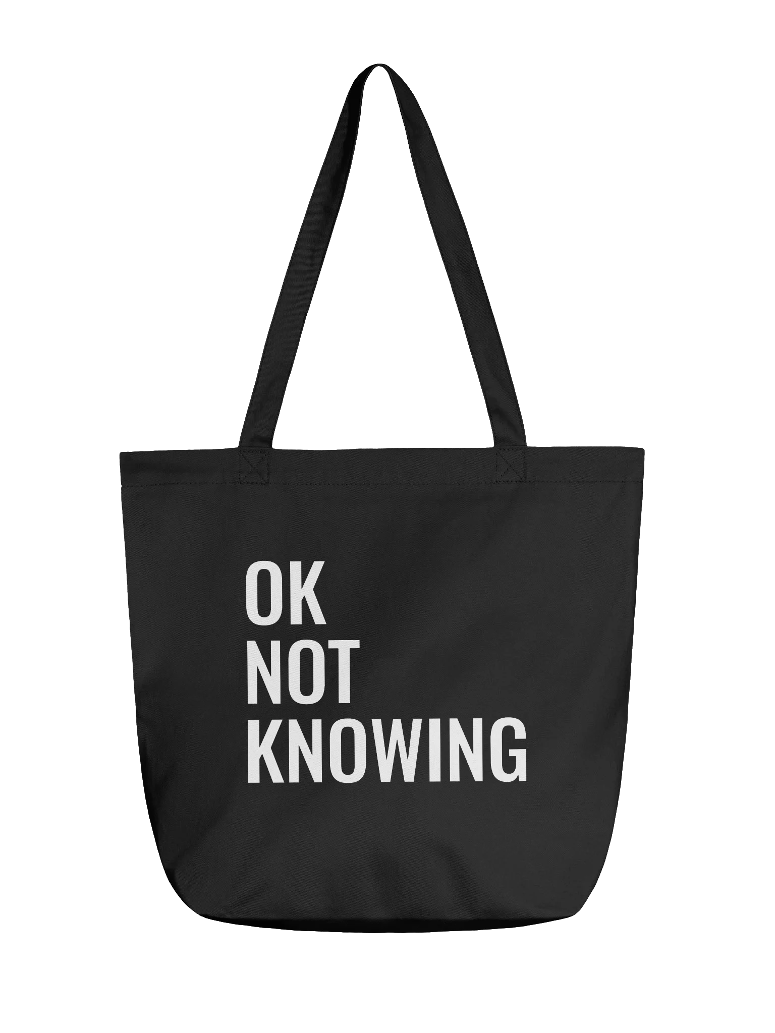 Ok Not Knowing tote product image (1)